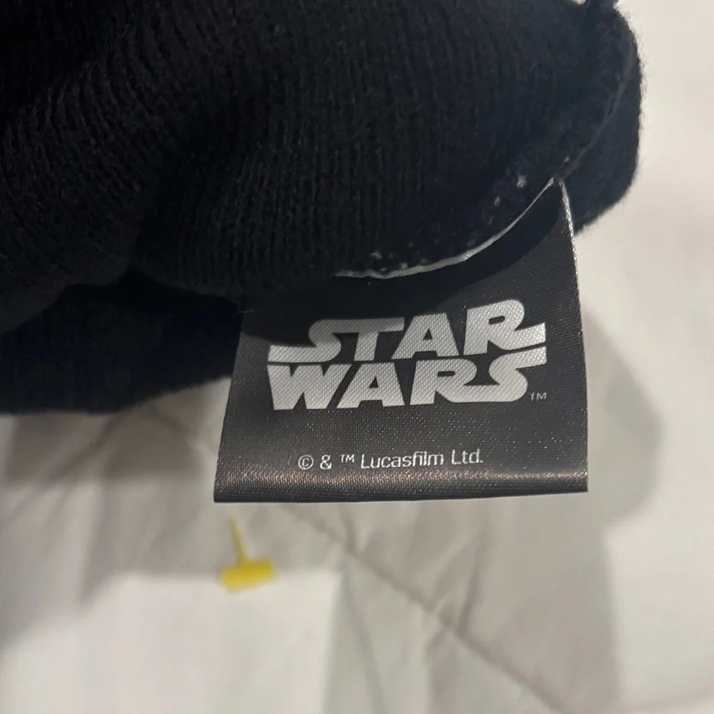 Star Wars Black and Green Kids Pom-Pom Hat